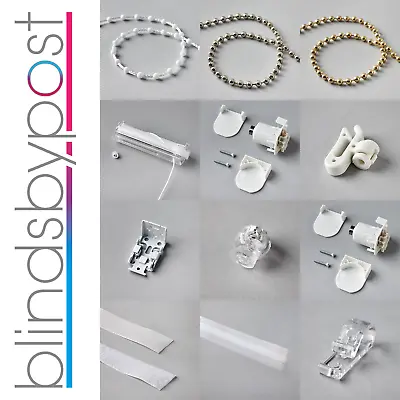Roman Blind Parts Spare & Accessories - Chains Brackets Tape Cords Controls • £1.45