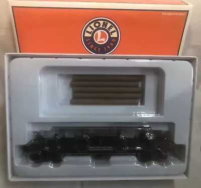 Lionel O Scale Weyerhaeuser Log Dump Car #117 Item 6-26883 • $9.99