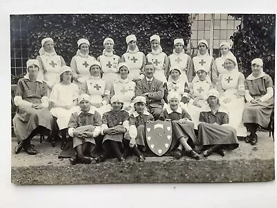 Vintage Postcard WW1 Nurses Uniform Medals & Armbands Lovely Real Photo • £1.70