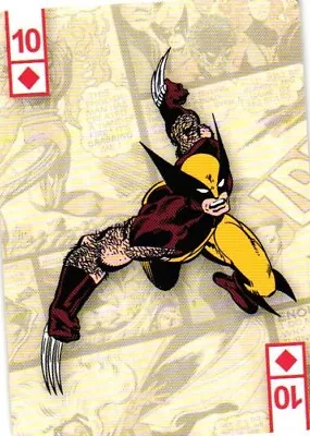 Wolverine 10 Of Diamond Marvel X-Men Playing Card • $4.95