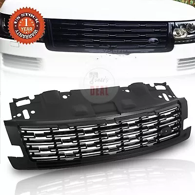 For Land Rover Range Rover L405 2023 Front Grille Upper Grill Glossy Black New • $124.84