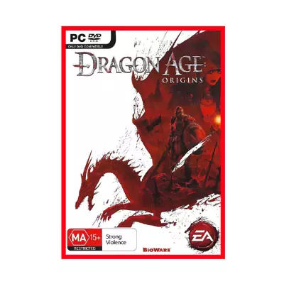 Dragon Age Origins PC DVD ROM Game Action Adventure Fantasy Battle Role Playing • $14.95