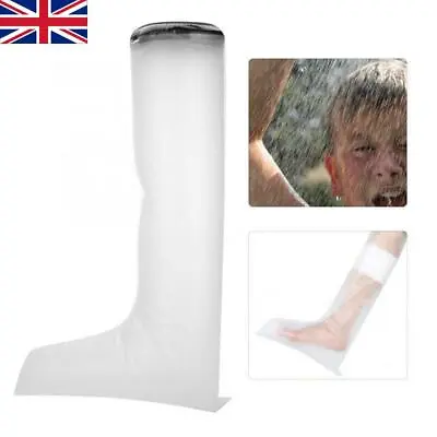 £8.20 • Buy Half Leg Waterproof Cast & Dressing Protector - Reusable Shower Bath Cover UK