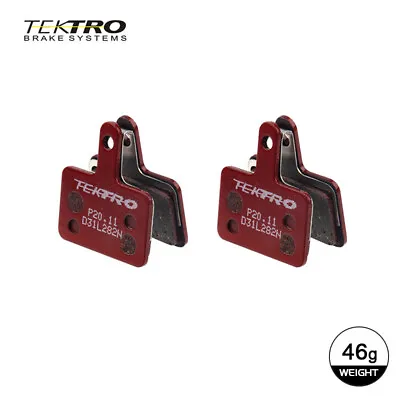 TEKTRO 2 Pairs P20.11 Metal Ceramic Disc Brake Pads MTB Disc Brake W/ Spring • $17.49