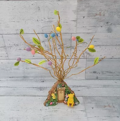 Disney Winnie The Pooh Classic Pooh & Piglet Spring Easter Tree With Eggs  • $26.99