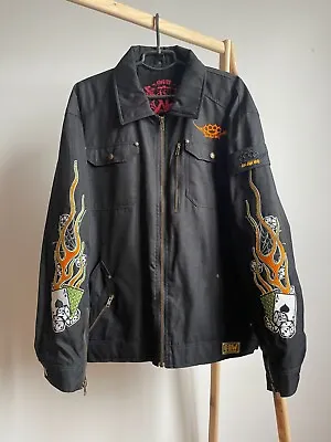 Gun Gang Wear By Leather Heaven Punk Jacket Size XL • $70