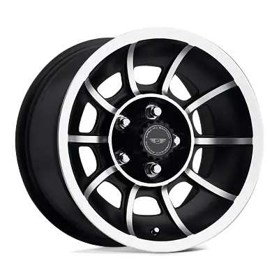 1 New 15X7 American Racing Vector Satin Black Wheel/Rim 5x114.3 15-7 5-114.3 ET0 • $155.86