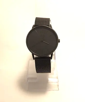 Jag Black J2387a 39mm Quartz Watch On Mesh Band • $75