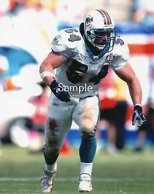 Zach Thomas Miami Dolphins 8x10 Football Photo Poster Print ZT1 • $4.95