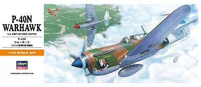 Hasegawa 1/72 P-40N Warhawk • $6.95