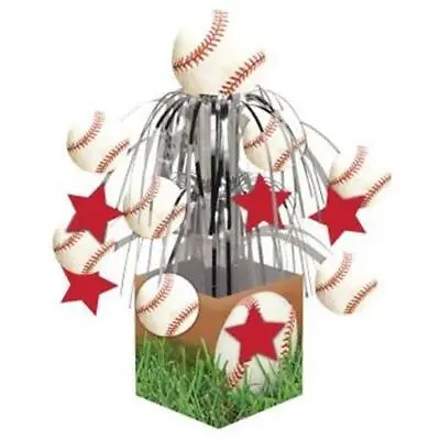 Sports Fanatic Baseball Mini Cascade Centerpiece Birthday Party Decoration • $5.29