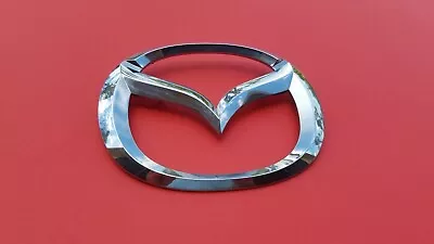 04 05 06 07 08 09 Mazda 3 Mazda3 Sedan Rear Chrome Emblem Logo Badge Used Oem C3 • $15.20