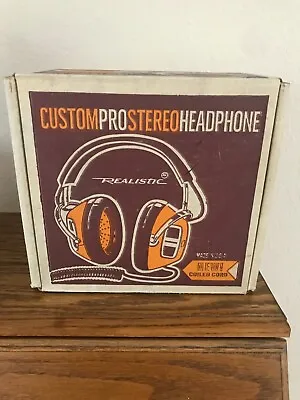 Vintage Radio Shack Realistic Custom Pro Stereo Headphones - 1970s • $100