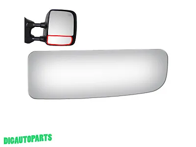 Lower Towing Mirror Glass For 16-19 Nissan Titan XD Right Passenger Side RH 3909 • $29.02