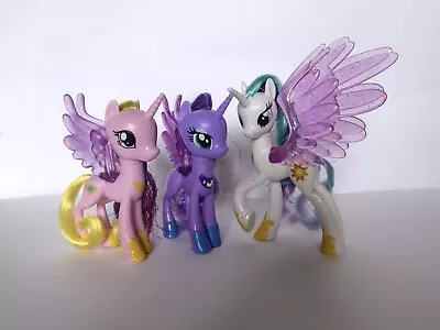 My Little Pony G4.5 Bundle Princess Parade Set Glitter Luna Celestia Cadence • £20