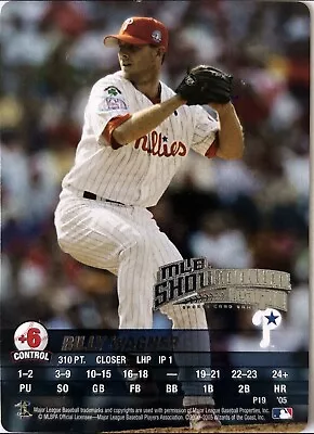 2005 MLB Showdown Billy Wagner League Promo #P19 • $75