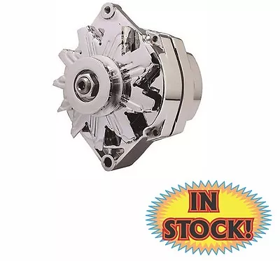 $126 • Buy Yogi's Inc CA100 - GM 100 Amp Alternator 1 Or 3 Wire V-Belt - Chrome