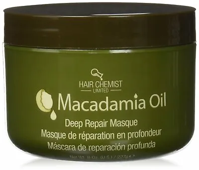$10.49 • Buy Hair Chemist Macadamia Oil Deep Repair Masque Net Wt. 8 Oz