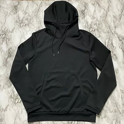 Mossimo Black Pullover Hoodie Terry  Mens Size S/P  Sweatshirt EUC • $26.95