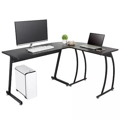 Computer L-Shaped Desk Gaming Laptop Table Corner Workstation Office Desk • $59.99