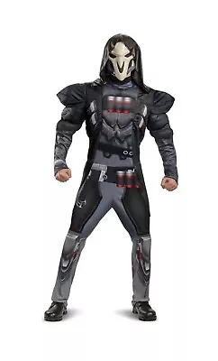 Overwatch Reaper Deluxe Halloween Costume Adult Size EXTRA LARGE (42-46) NEW • $12.99