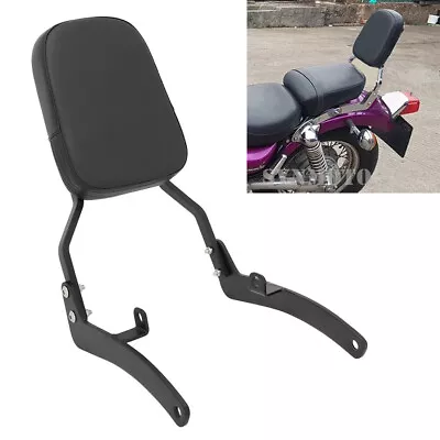 Passenger Sissy Bar Backrest Pad For Yamaha Virago 400 535 XV400 XV535 All Years • $120.99