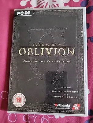 Elder Scrolls IV: Oblivion - Game Of The Year Edition (PC 2006) - European... • £2