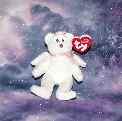 £0.99 • Buy TY Beanie Babies - Christmas Jingle Beanies - Halo White Bear - With Tag