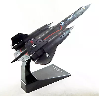 £18.99 • Buy Lockheed SR-71 Blackbird Jet Age US Military Aircraft Die-cast Model Scale:1:200