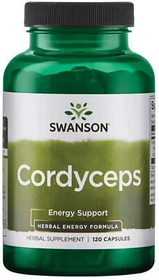 Swanson Cordyceps - 120 Caps • £16.52