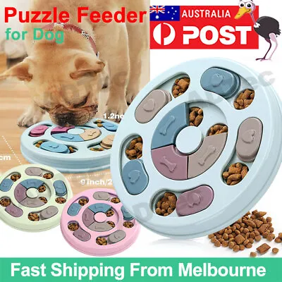 $18.91 • Buy Dog Treat Dispenser Puppy Feeder Puzzle Game Interactive Toy Pet Training Supply