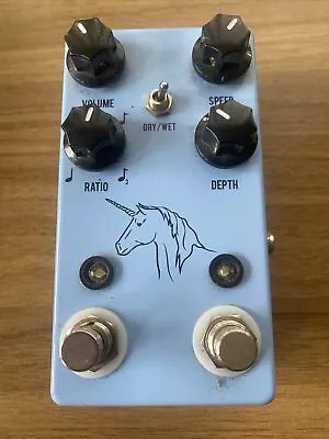JHS Pedals Unicorn V2 Analog Bulb Driven Univibe Pedal With Tap Tempo • $280