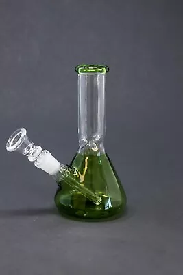 Hookah Water Pipe 6  Green Classic Tobacco Beaker Base Bong + Mini Ice Catcher • $19.99