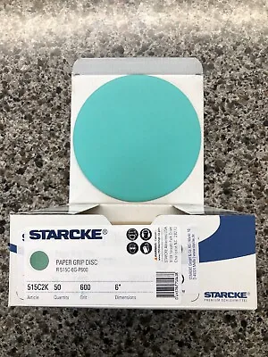 50 Count 6  DA Hook & Loop Sanding Discs Sandpaper Grit 600 • $29.99