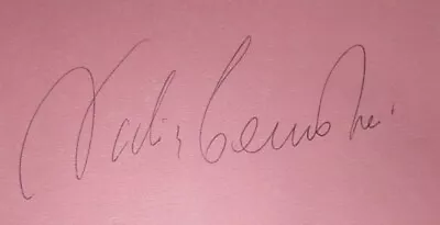 Gymnast Nadia Comaneci AUTOGRAPH SIGNED 3x5 Index Card • $39.99