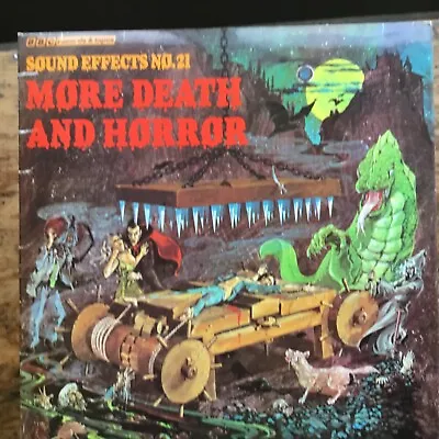 More Death And Horror Sound Effects No 21 Album Lp Vinyl Record • £9.99