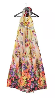 Quiz Women's Maxi Dress UK 16 Multi 100% Polyester Maxi • £13.50