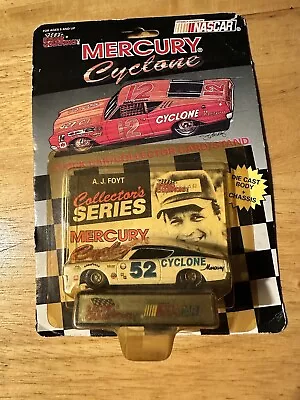 RACING CHAMPIONS  #52 A.J. FOYT  427 MERCURY CYCLONE 1/64 Scale FROM 1993 • $13.95