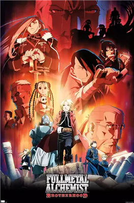 FULLMETAL ALCHEMIST: BROTHERHOOD - KEY ART POSTER - 22x34 - 23218 • $10.95