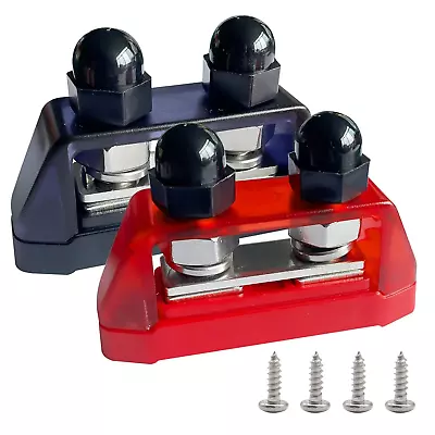 3/8  Heavy Duty Dual Studs Battery Junction Post Terminal Kit  2 Studs M10 Bus  • $17.62