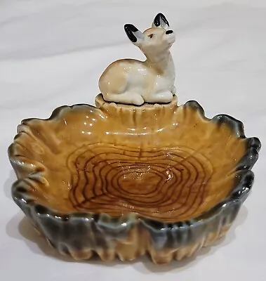 Vintage Wade Whimtray Pin/Trinket Dish With Fawn/Deer • £14.99