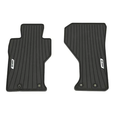 2016-2022 Mazda MX-5 Miata Front Black All Weather Floor Slush Mats OEM NEW • $96.64