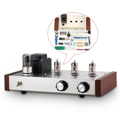$249.99 • Buy HiFi Vacuum Tube Preamp 4-Way Home Stereo Pre-Amplifier DIY KIT Audio Buffer