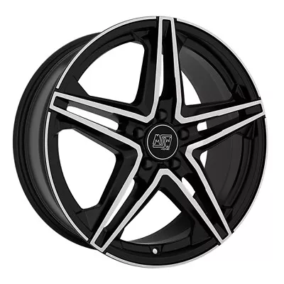 Alloy Wheel Msw Msw 31 8x18 5x112 Gloss Black Full Polished W19411503t56 • $360