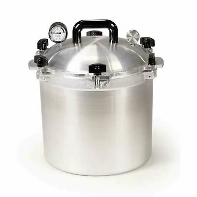 All American 921 21.5 Qt. Pressure Cooker / Canner - Silver (New) • $419.95
