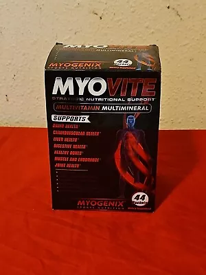 Myogenix MYOVITE Full-Spectrum Multi-Vitamin/Mineral Formula 44 Packs • $39
