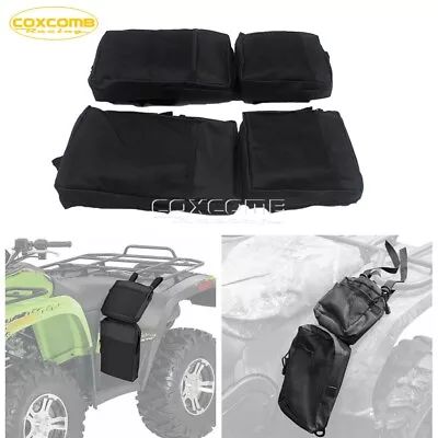 2pcs Side Luggage Bag Pack Quad ATV 4-Wheeler Fender Cargo Storage Hunting Bags • $35.86