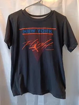 Vintage JORDAN NEW YORK FLIGHT AIR T-shirt Jumpman Med / Large Black • $30