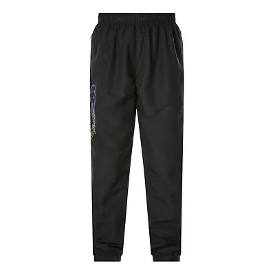 Canterbury CCC Kids Tapered Cuff Woven Pant Jet Black Age 10 E713000 A89 RRP £32 • £19.99