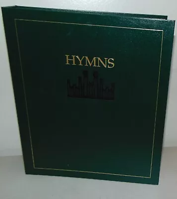 LDS Mormon Hymns Edition Spiral Bound Green LARGE PRINT 11.25 X 9.5 Pianist • $22.99